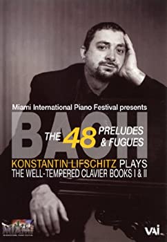 Konstantin Lifschitz Plays Bach: The Well-Tempered Clavier Books I &amp; II [DVD] [Import]（中古品）