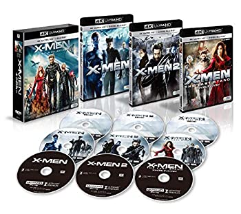 X-MEN 4K ULTRA HD トリロジーBOX (9枚組)[4K ULTRA HD + Blu-ray]（中古品）