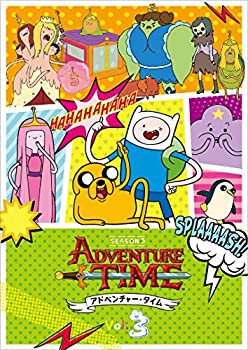 アドベンチャー・タイム シーズン5 Vol.3 [DVD]（中古品）