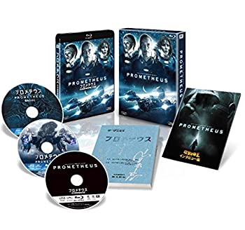 プロメテウス＜日本語吹替完声版＞3枚組 コレクターズ・ブルーレイBOX [Blu-ray]（中古品）