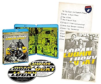ローガン・ラッキー 青味花の冠 & ヴィデオディスク仕かける  [Blu-ray]（中古品）