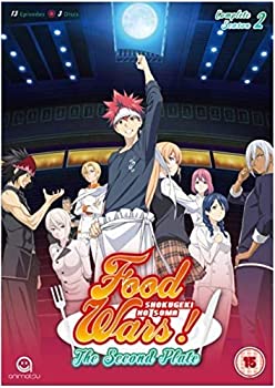 食戟のソーマ コンプリート DVD-BOX アニメ シーズン2 (1-13話) [DVD] [Import] [PAL 再生環境をご確認ください]（中古品）