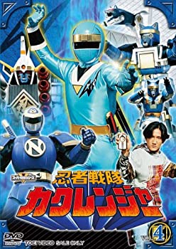 忍者戦隊カクレンジャー Vol.4 [DVD]（中古品）の通販は