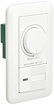 パナソニック LED埋込調光スイッチC ホワイト パック商品 WTP57521WP（中古品）