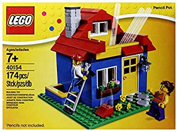 LEGO 40154 Pencil Pot　ハウス型ペン立て（中古品）