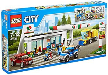 レゴ (LEGO) シティ ガソリンスタンド 60132（中古品）