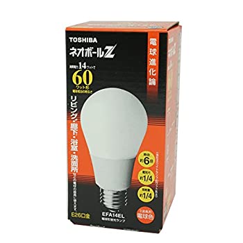 新品】TOSHIBA ネオボールZ 電球形蛍光ランプ EFD21EN 3本