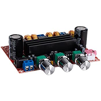 Parts Express TPS3116D2 クラスD 2.1アンプボード 2 x 50W + 100W ボリュームコントロール付き（中古品）