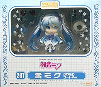 ねんどろいど キャラクター・ボーカル・シリーズ01 初音ミク 雪ミク ふわふわコートVer.ノンスケール ABS&amp;PVC製 塗装済み可動フィギュア（中古品）