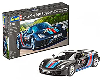 ドイツレベル 1/24 ポルシェ918スパイダー ヴァイザッハ スポーツ バージョン プラモデル（中古品）