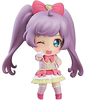 ねんどろいどこーで プリパラ 真中らぁら キューティーリボンコーデ ノンスケール ABS&ATBC-PVC製 塗装済み完成品フィギュア（中古品）の通販は 6,675円