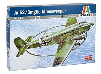 タミヤ イタレリ 1/72 飛行機シリーズ 0126 ユンカース Ju-52 マインスウィーパー 39126 プラモデル（中古品）