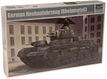 トランペッター 1/35 ドイツ軍 ノイバウ・ファールツォイク ラインメタル砲塔 プラモデル（中古品）の通販は