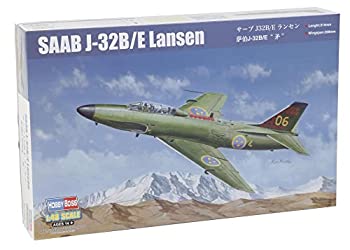 ホビーボス 1/48 エアクラフトシリーズ サーブ J32B/E ランセン プラモデル 81752（中古品）