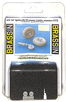 エデュアルド 1/72 ブラッシン スピットファイアMk.8ホイール 4スポーク/ブロックトレッド エデュアルド用 プラモデル用パーツ EDU672147（中古品）の通販は 7,348円