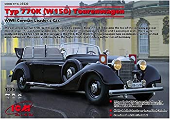ICM 1/35 ドイツ軍 グロッサー 770K高官用乗用車 1938年 プラモデル 35533（中古品）