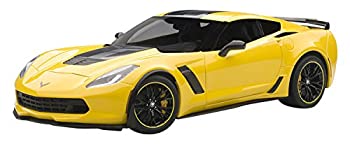 AUTOart 1/18 シボレー コルベット (C7) Z06 C7.R エディション (イエロー) 完成品（中古品）