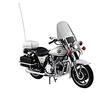 青島文化教材社 1/12 バイクシリーズ No.54 カワサキ KZ1000 ポリス プラモデル（中古品）