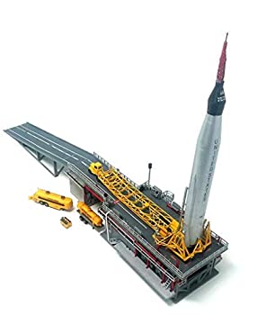 アトランティスモデル 1/110 アトラス・ロケット マーキュリーカプセル プラスチックモデルキット AMCH1833（中古品）の通販は