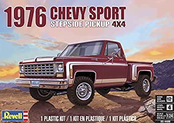 アメリカレベル 1/24 76 シェビー スポーツ ステップサイドピックアップ プラモデル 14486（中古品）