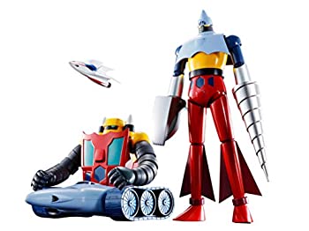 超合金魂 ゲッターロボ GX-91 ゲッター2&3 D.C. (ゲッター2:約175mm ゲッター3:約90mm) ABS&ダイキャスト&PVC製 塗装済み可動フィギュア（中古品）