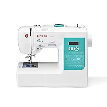 ミシンSINGER 7258 Stylist Award-Winning 100-Stitch Computerized Sewing Machine with DVD  10 Presser Feet  Metal Frame  and More(の通販は