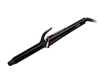 コイズミ ヘアアイロン カール 26mm サロンセンス 300 海外対応 ブラック KHR-1110/K（中古品）