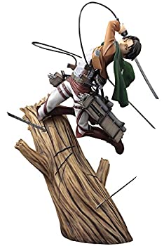 ARTFX J 進撃の巨人 リヴァイ リニューアルパッケージver. 1/8スケール PVC製 塗装済み完成品 フィギュア（中古品）の通販は