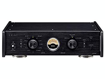 TEAC デュアルモノーラル フォノイコライザーアンプ ブラック PE-505（中古品）