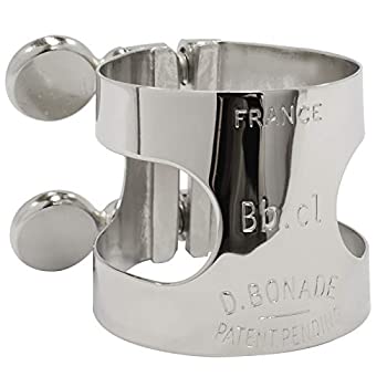 ボナード B♭クラリネット リガチャー 正締め ニッケルプレート仕上げ (2250)（中古品）の通販は 7,863円