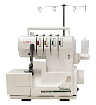 シンガー(SINGER) ロックミシン 2本針4本糸かがりミシン (差動送り付) S-400（中古品）