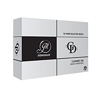 GONZALEZ GD Bクラリネットリード ファイルドカット [2 1/2] 10枚入り（中古品） 6,106円