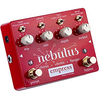 Empress Effects エンプレスエフェクト モジュレーション コーラス フランジャー ビブラート ギターエフェクター Nebulus（中古品）