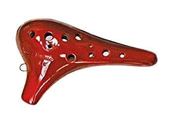 POPOLO ポポロ オカリナ Classic 漆調 アルトC NU-AC えんじ（中古品）