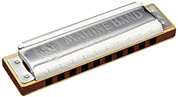 HOHNER MARINE BAND CLASSIC/A 米国海兵隊員ダンス楽隊 10大広間ハーモニカ（中古品）
