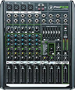 MACKIE マッキー プロフェッショナルエフェクト搭載ミキサー ProFX8v2（中古品）