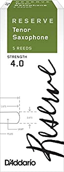 D'Addario  WOODWINDS (ダダリオウッドウインズ)リード レゼルヴ テナーサクソフォーン 強度:4.0(5枚入) ファイルドカット DKR0540（中古品）