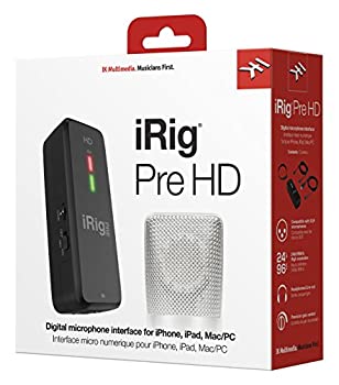 IK Multimedia iRig Pre HD クラスAプリアンプ搭載モバイル・マイク・インターフェイス（中古品）