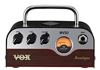 VOX 新真空管Nutube搭載 ギター・アンプ・ヘッド MV50 Boutique タイプ(中古品)