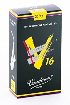 バンドーレン アルトサックスリード V16 :2-1/2 (10枚入)（中古品）
