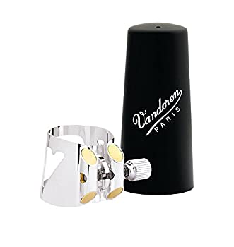 バンドーレン B♭クラリネット リガチャー オプティマム(Optimum) プラスチックキャップ (LC01P)(中古品)