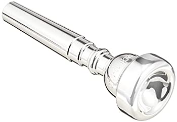 バック トランペット マウスピース 10 1/2E 銀メッキ仕上げ（中古品）