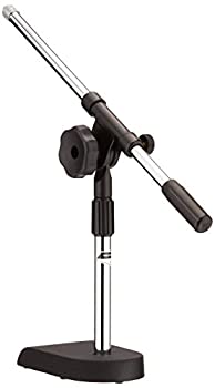 キクタニ マイクスタンド 卓上ブームタイプ 高さ調整280~440mm ブームの長さ440mm AD-63（中古品）
