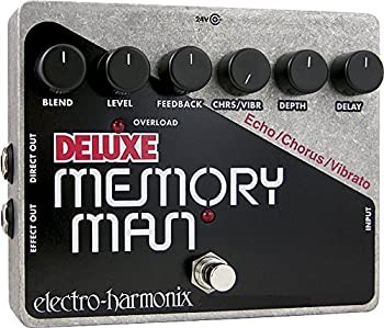 electro-harmonix エレクトロハーモニクス エフェクター アナログディレイ Deluxe Memory Man（中古品）