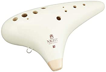 NIGHT ナイト オカリナ Ensemble AFI アルトF調 アイボリー（中古品）