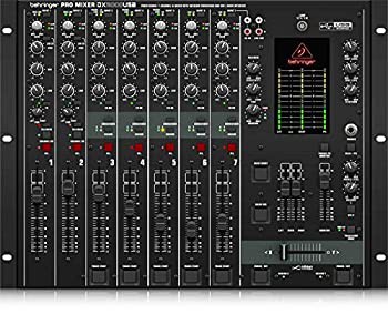 ベリンガー DJミキサー USBオーディオインターフェース 7ch PRO MIXER DX2000USB（中古品）