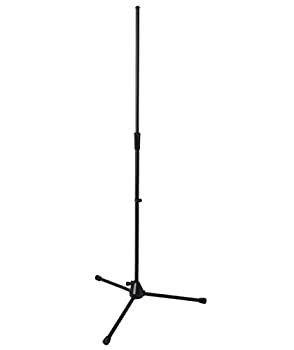 OnStageStands MS9700B+ 三脚折り畳み式マイクスタンド (オンステージスタンド)（中古品）