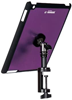 OnStageStands TCM9163P パープル タブレットマウント iPad用 オンステージスタンド（中古品）