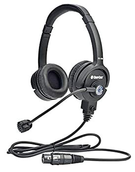 clear-com cc-220-x4?|ダブルon Ear 4ピンメスXLRマイクヘッドセット（中古品）