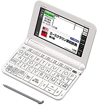 カシオ 電子辞書 エクスワード 中学生モデル XD-Z3800WE ホワイト 170コンテンツ 2019年モデル（中古品）の通販は